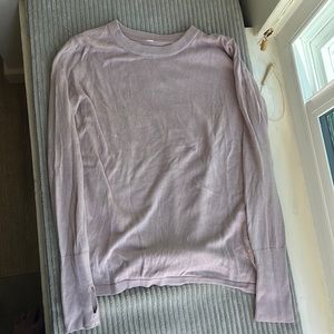 Lululemon Open Back Sweater